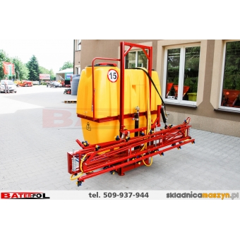 Opryskiwacz zawieszany Polmark 600L 12M stabilizacja hydrauliczna,podnoszenie hydrauliczne  